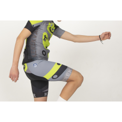 Pantaloni ciclism Kerekvar PRO verde