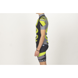 Tricou ciclism cu mânecă scurtă KEREKVAR PRO verde