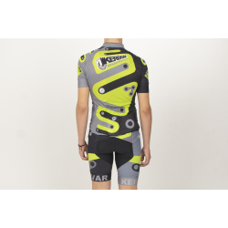 Tricou ciclism cu mânecă scurtă KEREKVAR PRO verde